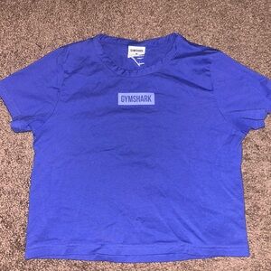 Gymshark Kids Vibrant Blue Tee